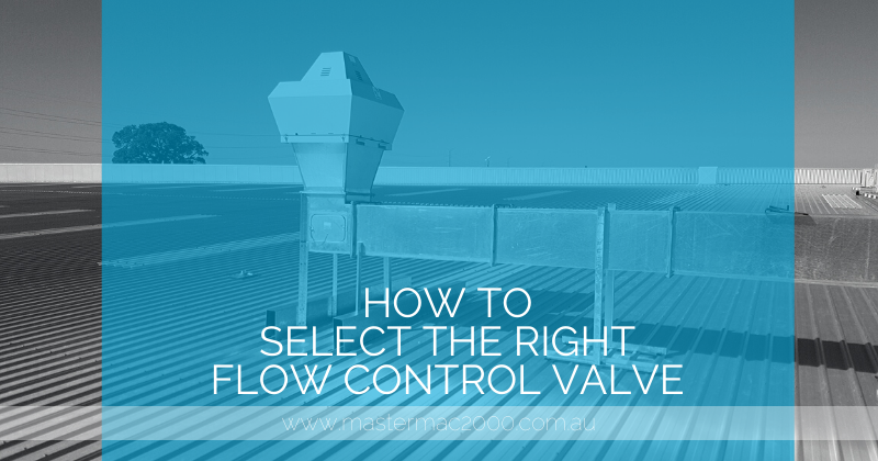 flow control valve