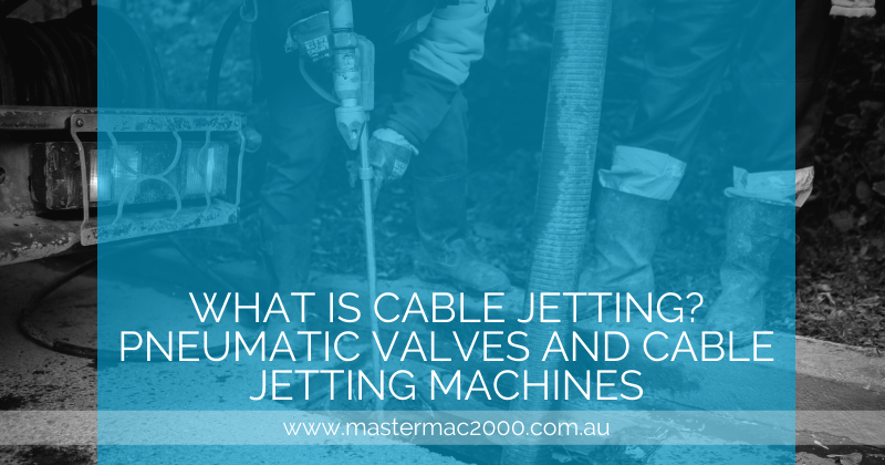 workers cleaning out debris with water hose