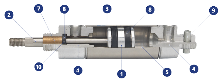 Mastermac2000 American Cylinders Stainless Steel Series